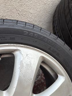 Single 17" OEM BMW Style 138 Alloy Wheel w/ 245/40R17 Tire