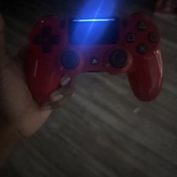 Red Ps4 Controller ( Great Condition )