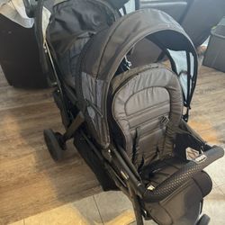 Chicco Double Stroller (side-by-side / tandem style)