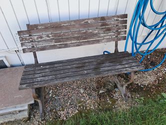 Wooden Garden Bench free