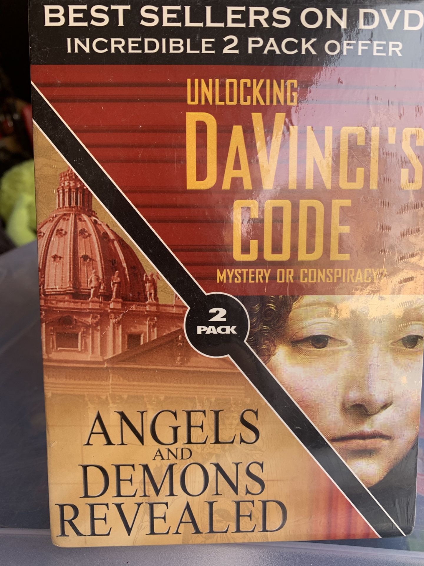 Unlocking Davinci’s Code + Angeles And Demons Revealed 2 DVD Pack Sealed