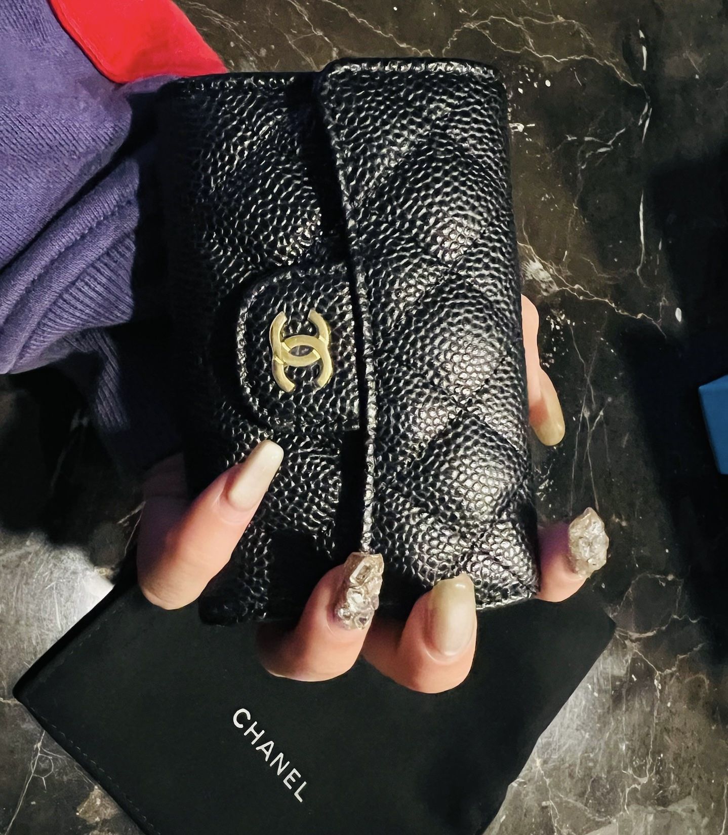 Golden Ball Mini Crossbody Bag Coin Purse