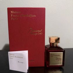 Baccarat Rouge 540 Perfume (Brand New)