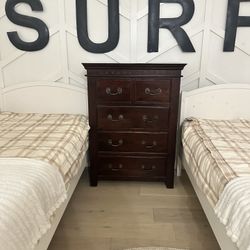 Espresso Wood Dresser (Chest)