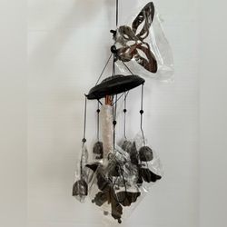 Bird Wind Chime Outside Windchimes Large Aluminum Tubes Outdoors Wind Chimes for Patio, Garden, Porch or Indoor Decoration, Memorial Hummingbird Wind 