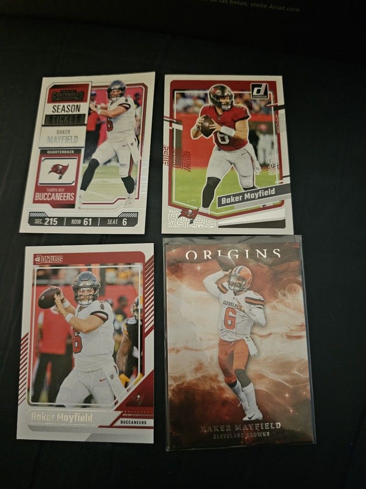 4 Cards Baker Mayfield