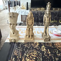 Egyptian statues