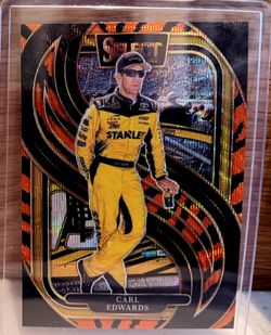 Carl Edward's 2025 Select CaseHit Tiger Prizm