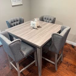 Counter high Dining Table.