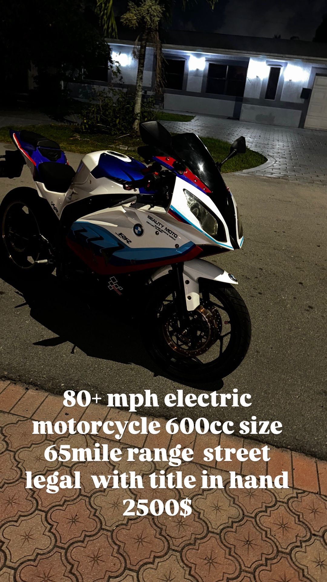 80+ Mph E Motorcycle Stereo Legal