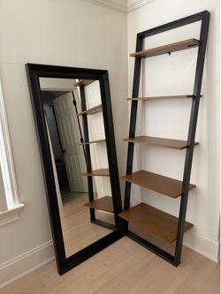 Ladder shelf