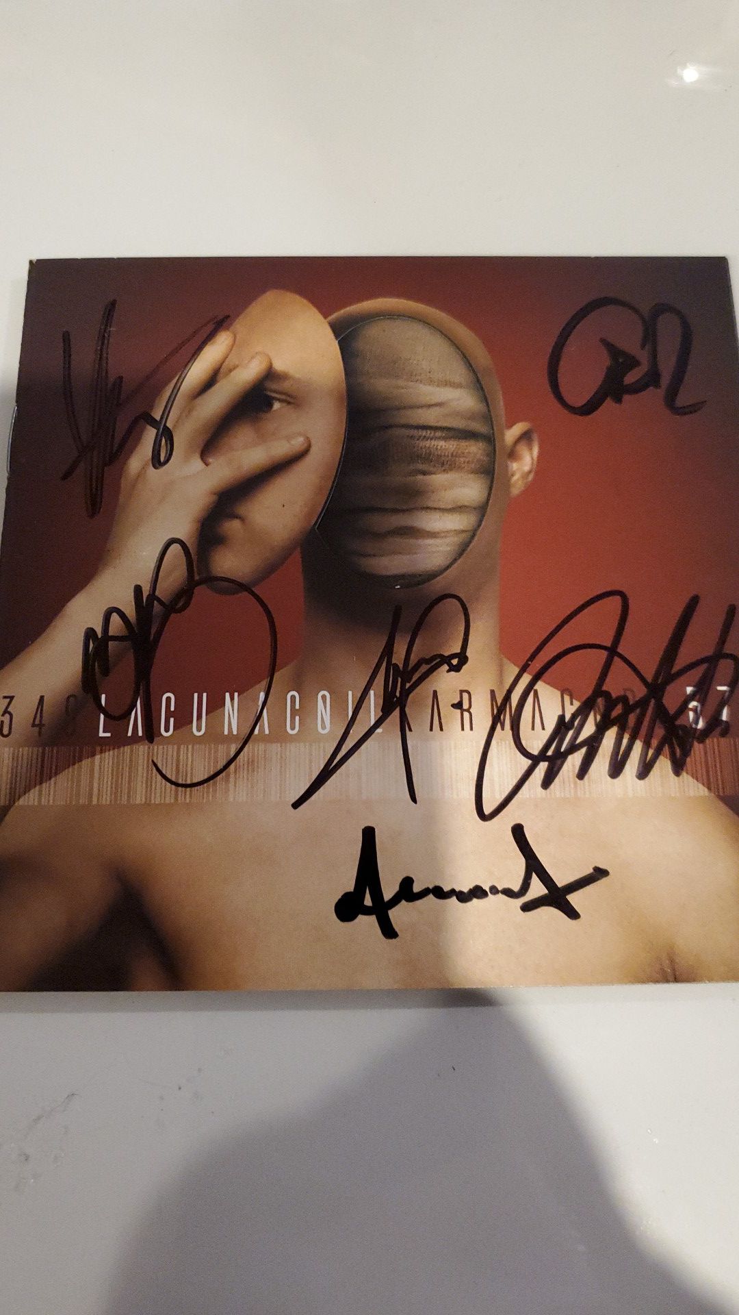 Signed C.D Cover