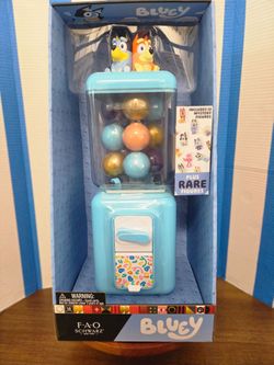 Bluey FAO Schwarz Mystery Capsule Chase Vending Machine