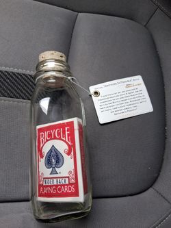 "Anything Is Possible" bottle; handcrafted by Jamie D. Grant