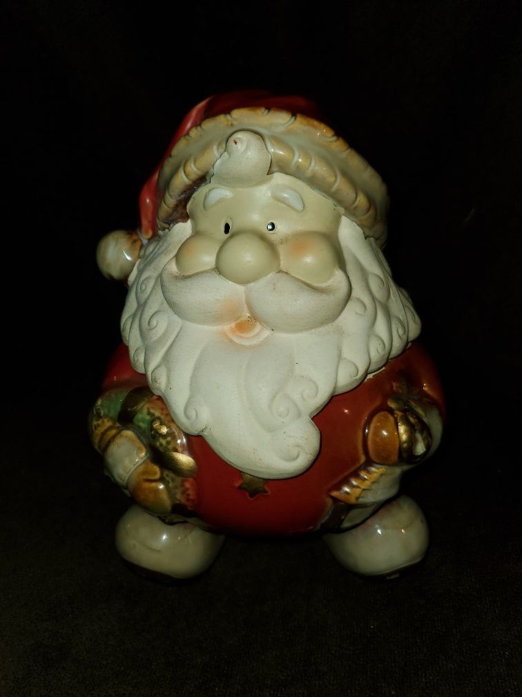 Santa Claus Cookie/Candy Jar