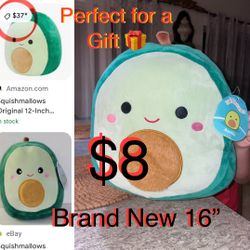 $8 Brand New🥑16”Squishmallows with Tag Great For a birthday 🥳 Gift 🎁