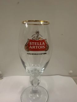 FIFA World Cup 2026 2 Gold Rimmed Stella Glasses