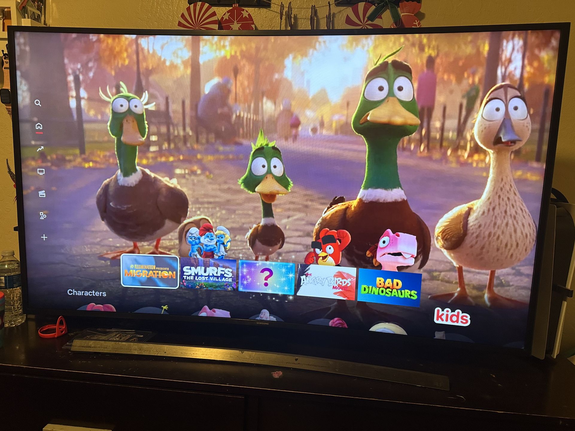 Samsung Curved 55in Smart TV