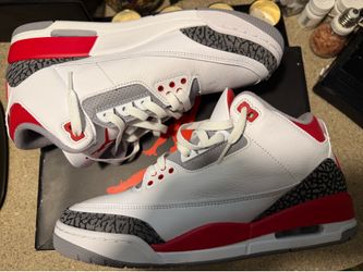 Air Jordan 3 Fire red sizes 8.5 - 11