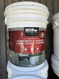 Behr Epoxy Slate Gray