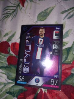 Neymar jr psg card