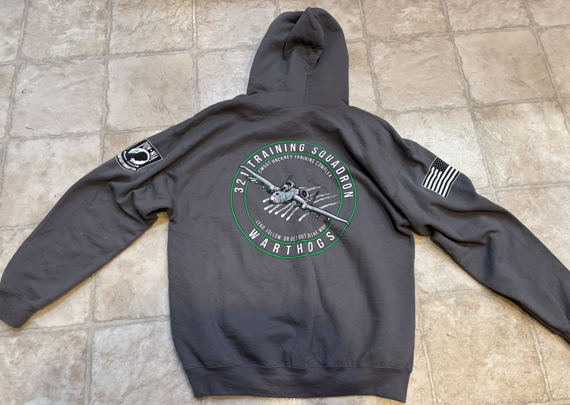 USAF Warthog Training Squadron Hoodie Sweatshirt 