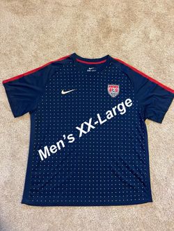 🔥 NIKE USMNT Team USA Gold Dots Jersey Men's XXL 🔥