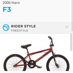 Haro 2006 Bmx 