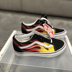FLAME OLD SKOOL VANS