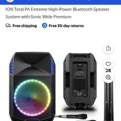 ION Total PA Extreme High-Power Bluetooth Speaker System