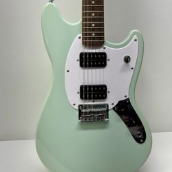 Brand New!! Fender Squier FSR Sonic Mustang HH - Sonic Blue