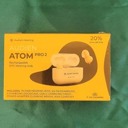 Audien Hearing Aids. ATOM Pro 2
