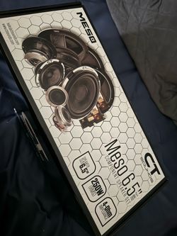 CT amp Meso Door speakers & tweeters 6.5
