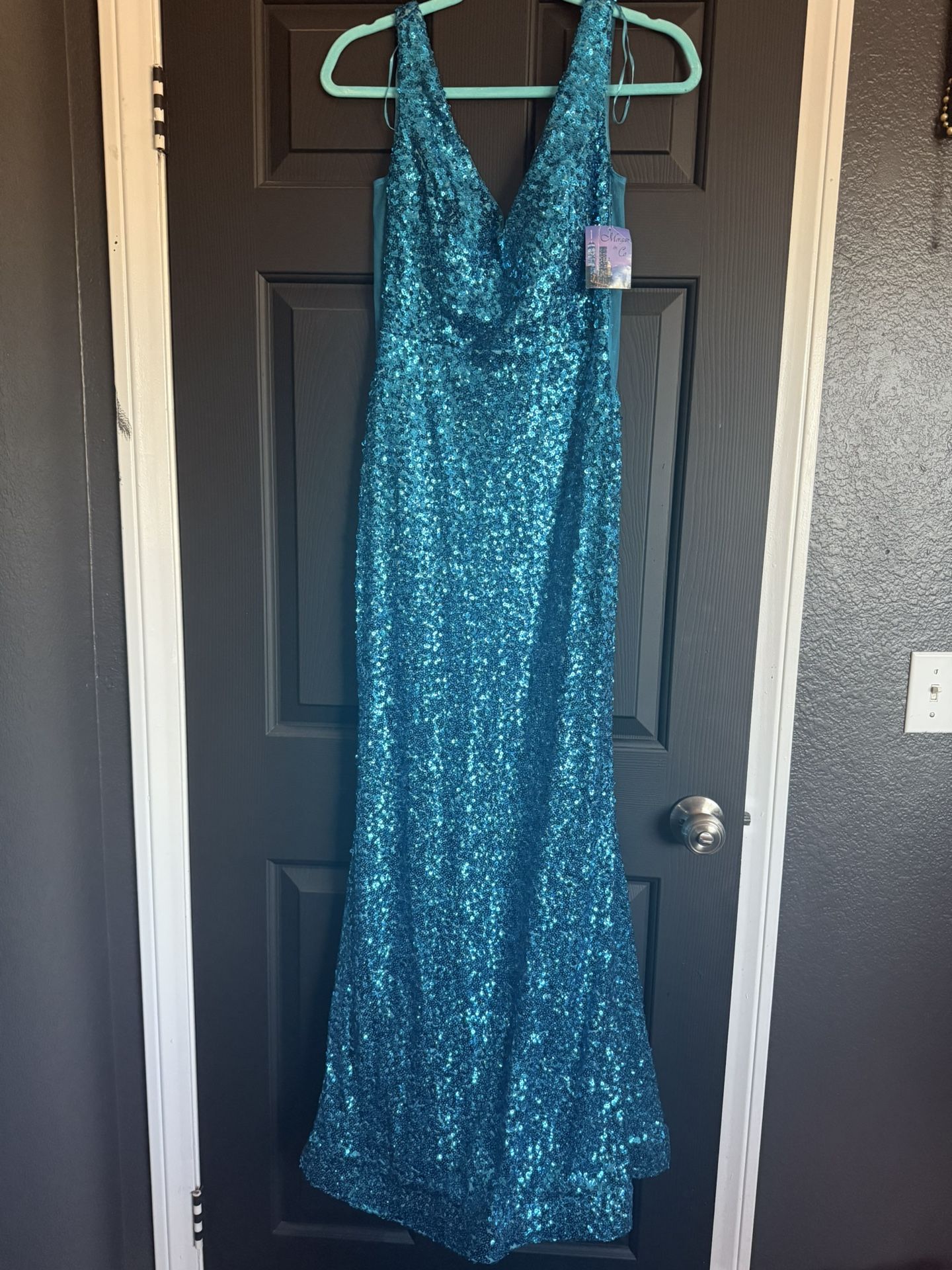 Teal Special Occasion Dress