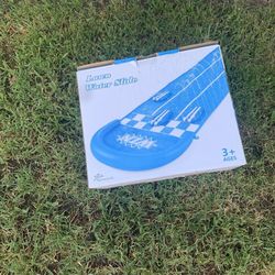 Lawn water slide 3+ ages brand new never used 