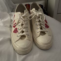 Heart Converse Low Size 10 Men 