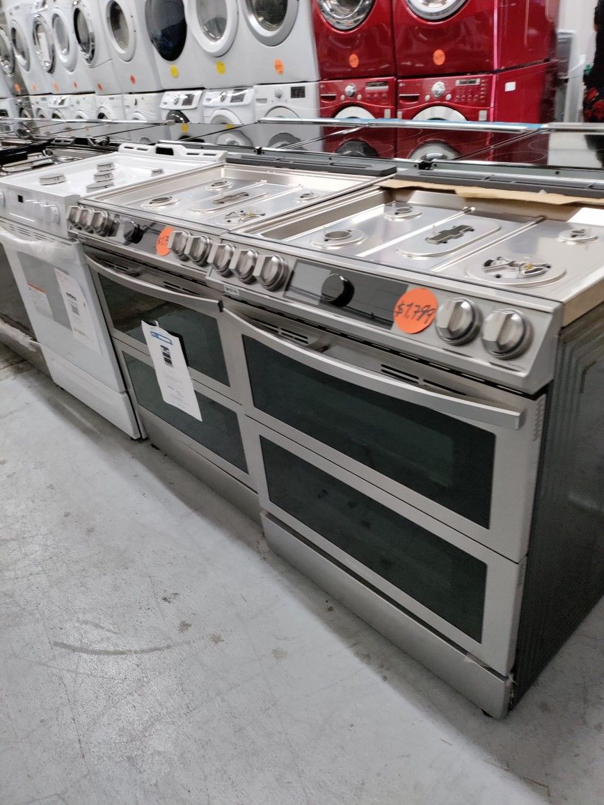 Samsung Double Oven Smart Dial Gas Stove, New Scratch And Dent
