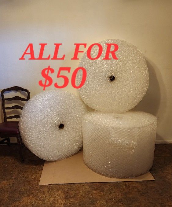 Bubble Wrap Size -1/2 Inches ( Large ) $50