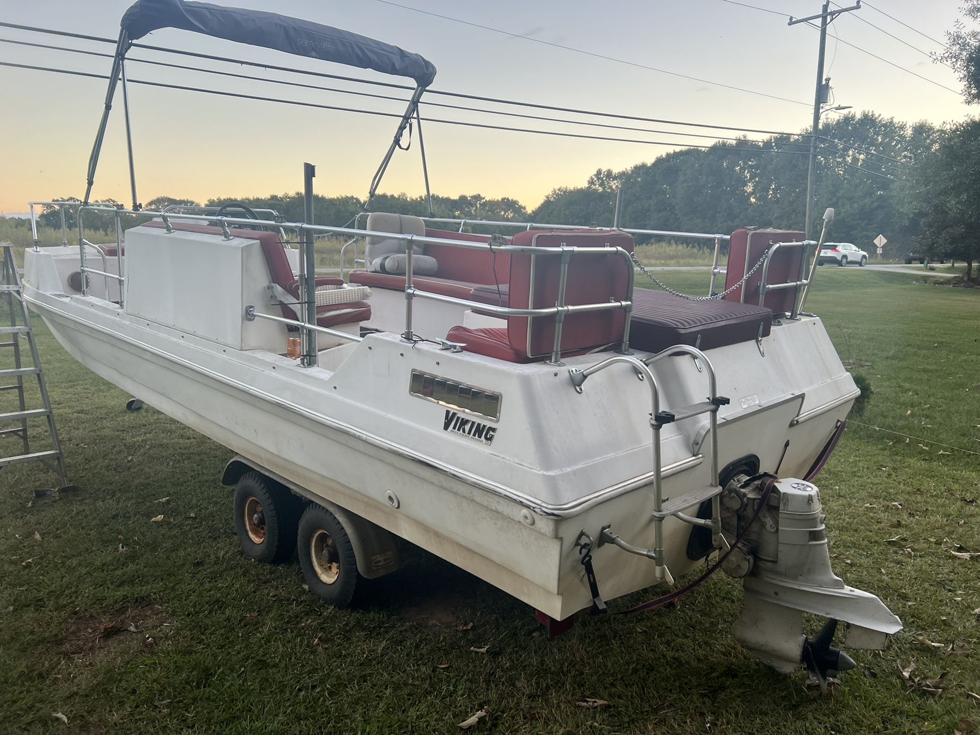 1973 Vicki Deck Boat for Sale in Simpsonville, SC OfferUp