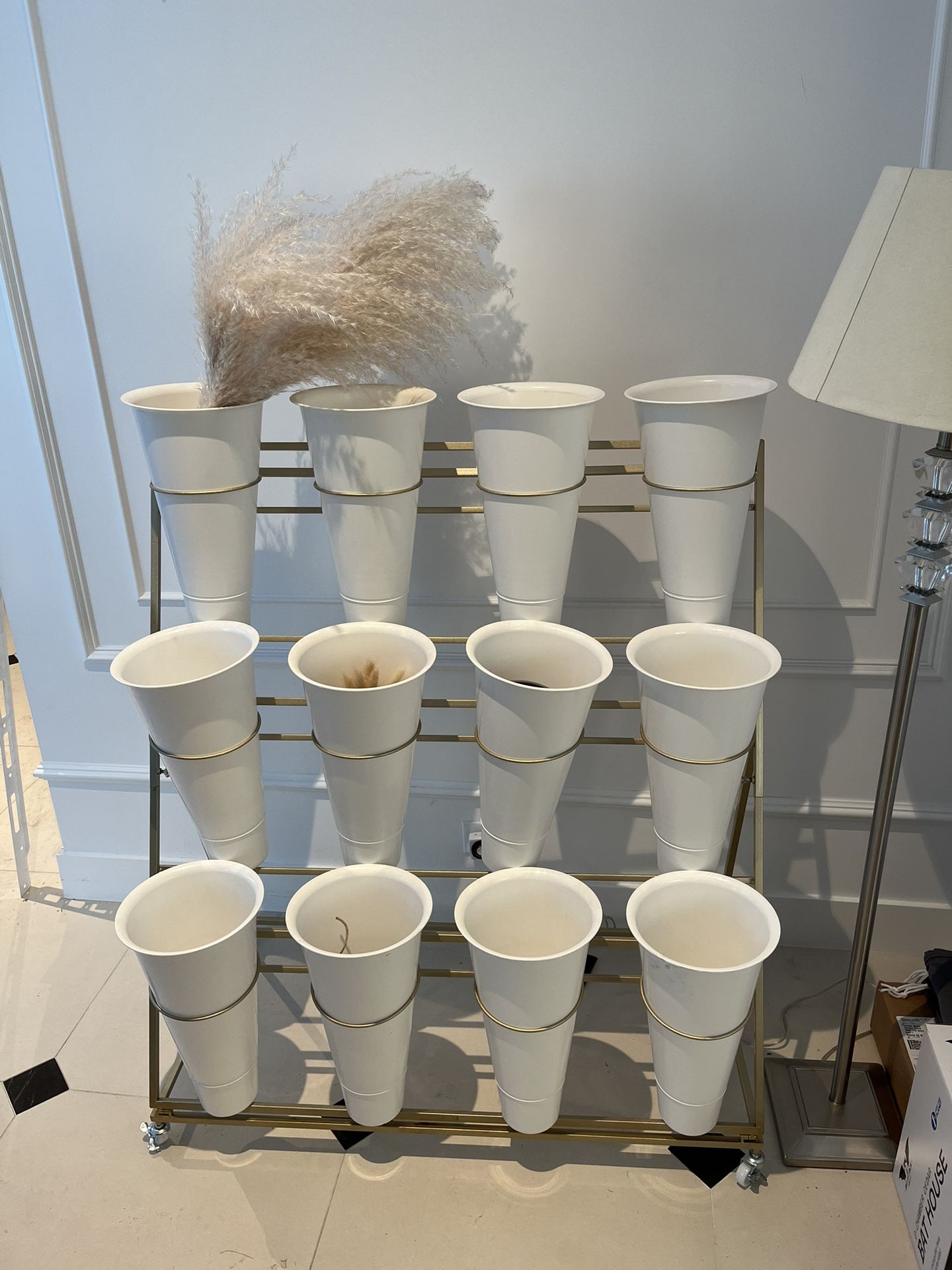 Standing Flower Vases