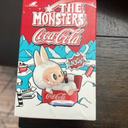 The Monster Labubu Cola Cola Figurines 