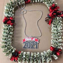 Congratulations Grad Class Of 2022 Money Lei