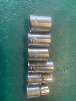 Misc. 1/4” drive sockets