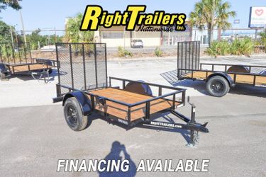 2025 5x8 Utility Trailer