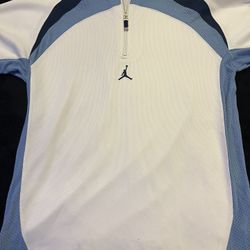 Vintage Jordan Brand 1/4 Zip - UNC Colorway - Mesh