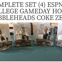 2013 College Gameday Complete Bobblehead Set (Very Rare)