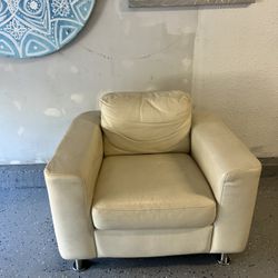 Cream Armchair