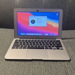 Apple 11” 2015 MacBook Air 1.6ghz Core i5 8GB RAM 128gb Flash macOS Big Sur Webcam WiFi 