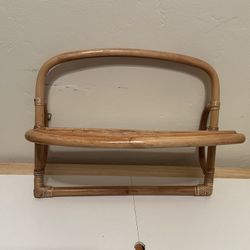 Rattan Wall-mounted Rack