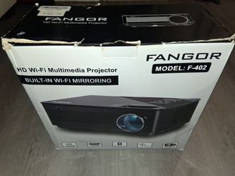 FANGOR 1080P HD PROJECTOR  WORKS GREAT $60.00